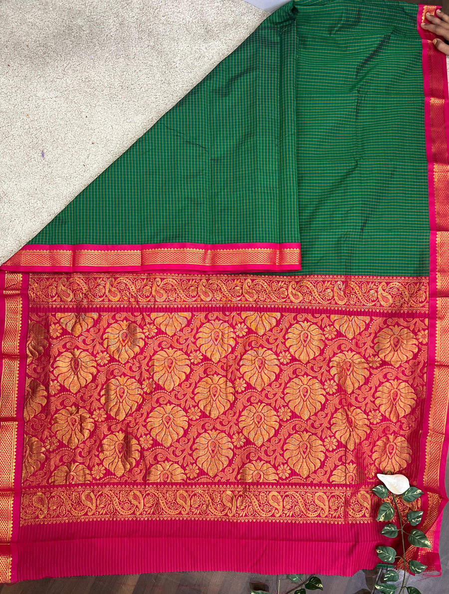 gadwal checks saree - Anvitha Collections