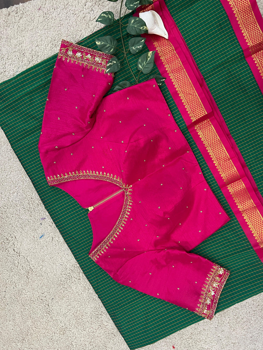 gadwal checks saree - Anvitha Collections