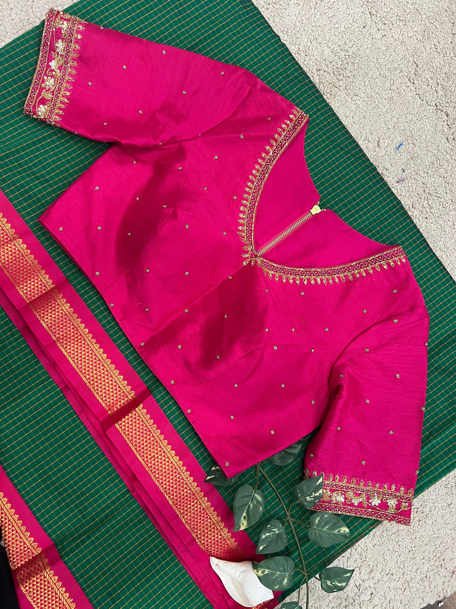 gadwal checks saree - Anvitha Collections