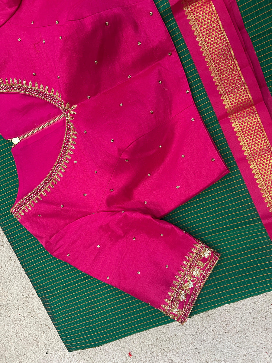 gadwal checks saree - Anvitha Collections