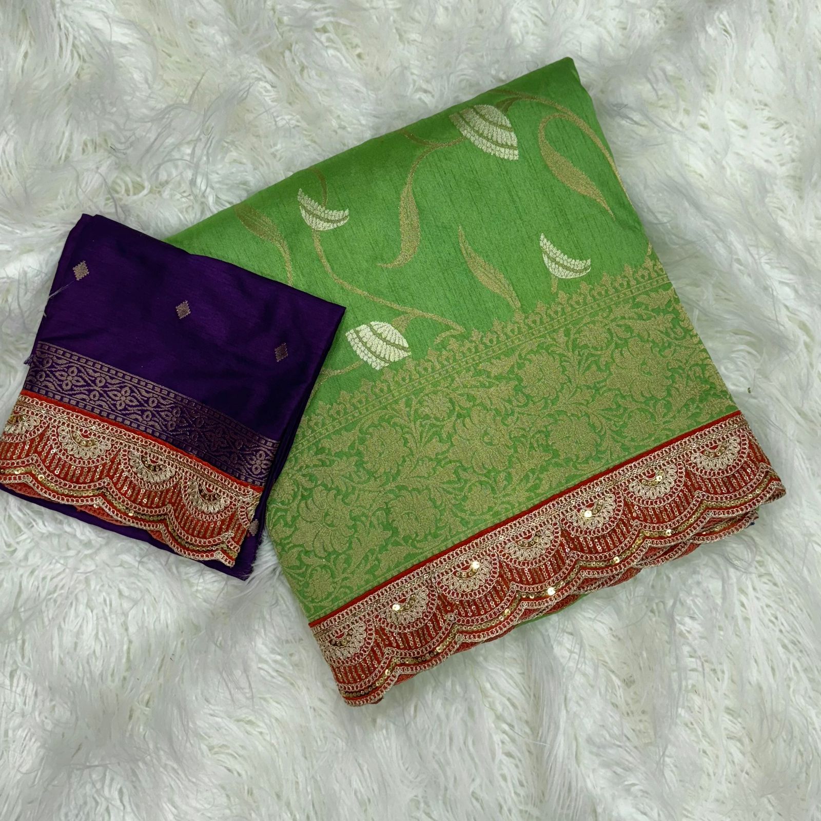 pure viscose dola silk - Anvitha Collections