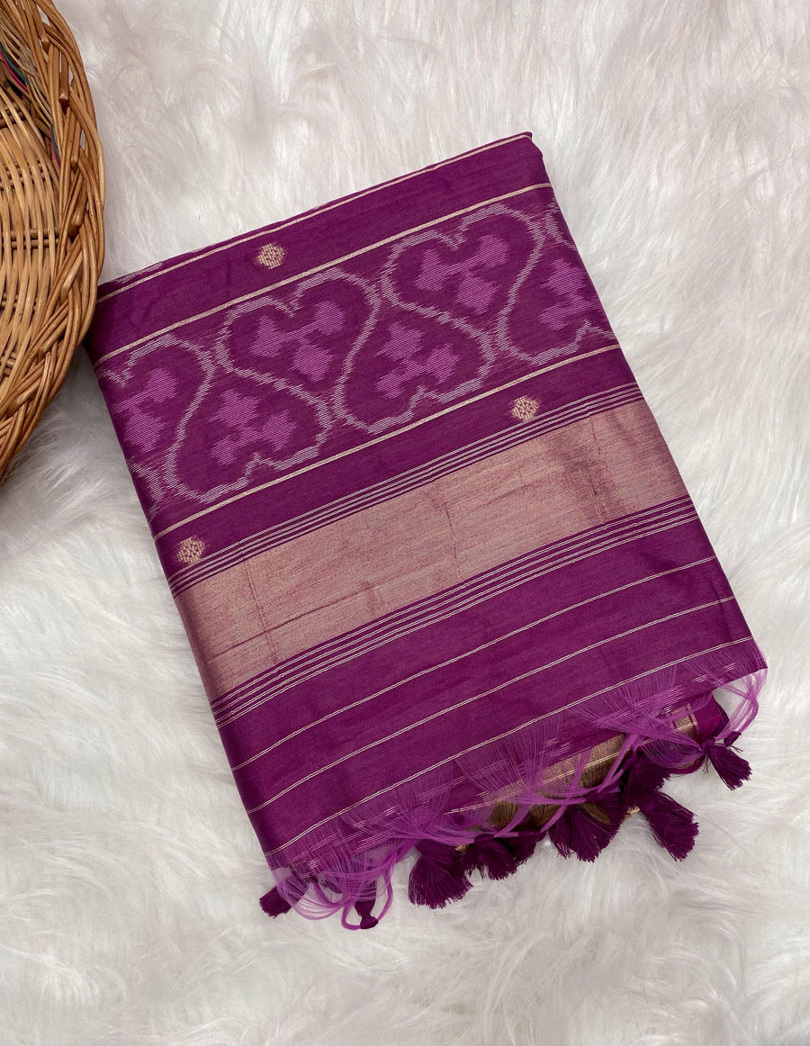 silk sarees with zari weaving - Anvitha Collections