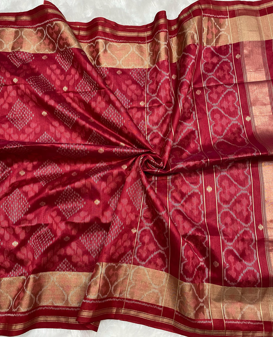 silk sarees with zari weaving - Anvitha Collections