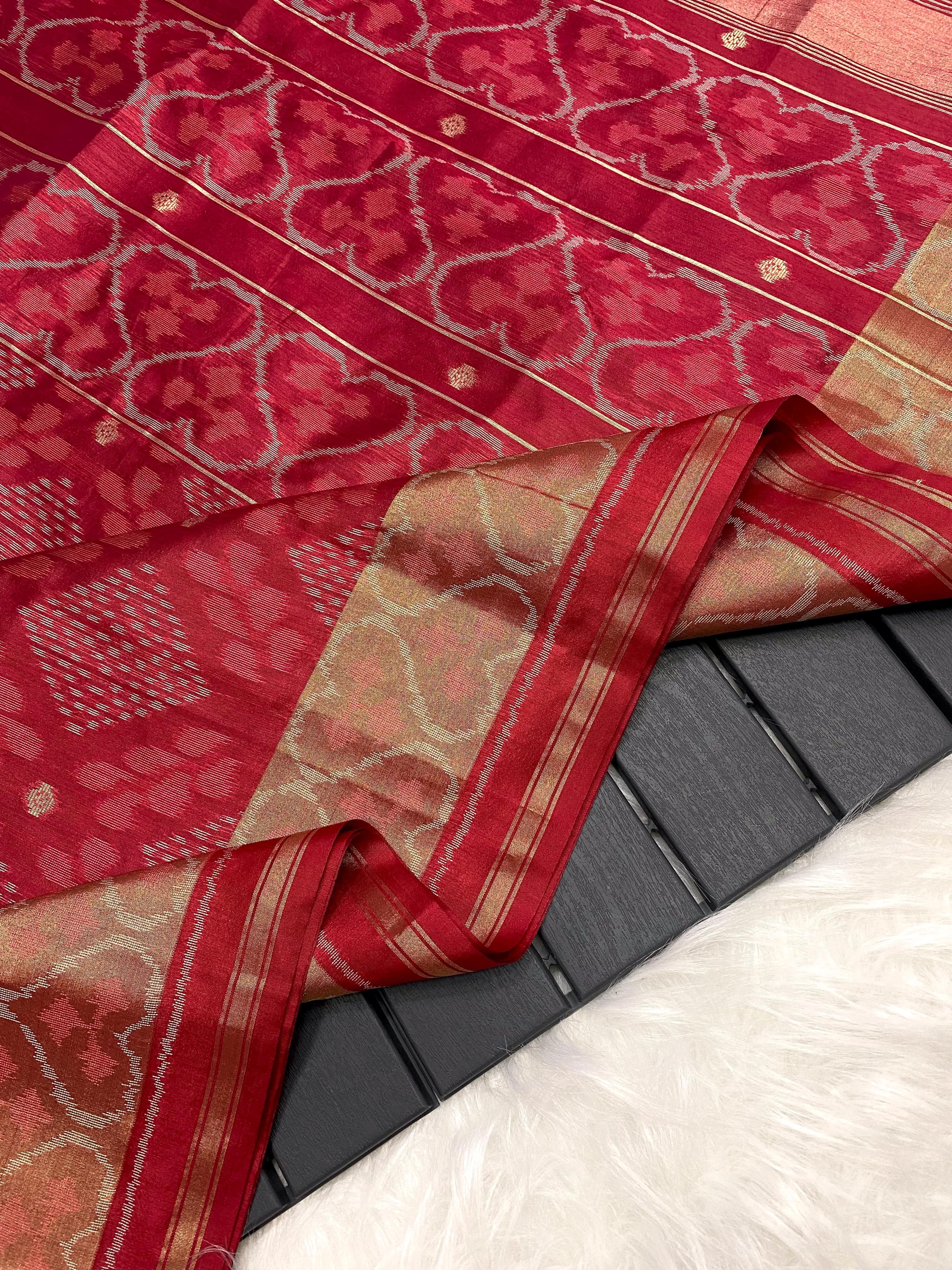 silk sarees with zari weaving - Anvitha Collections