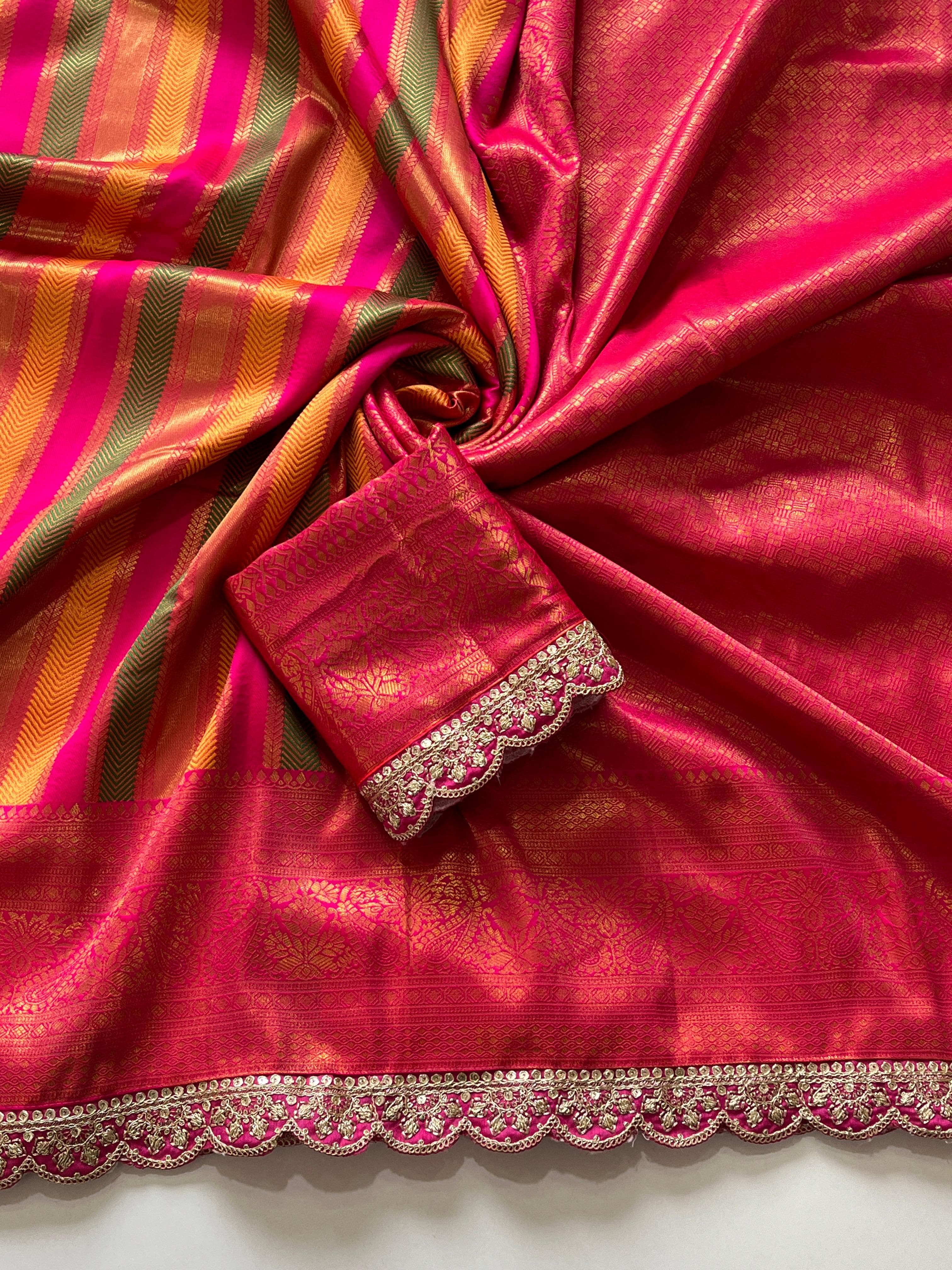 Kanjivaram silk saree - Anvitha Collections