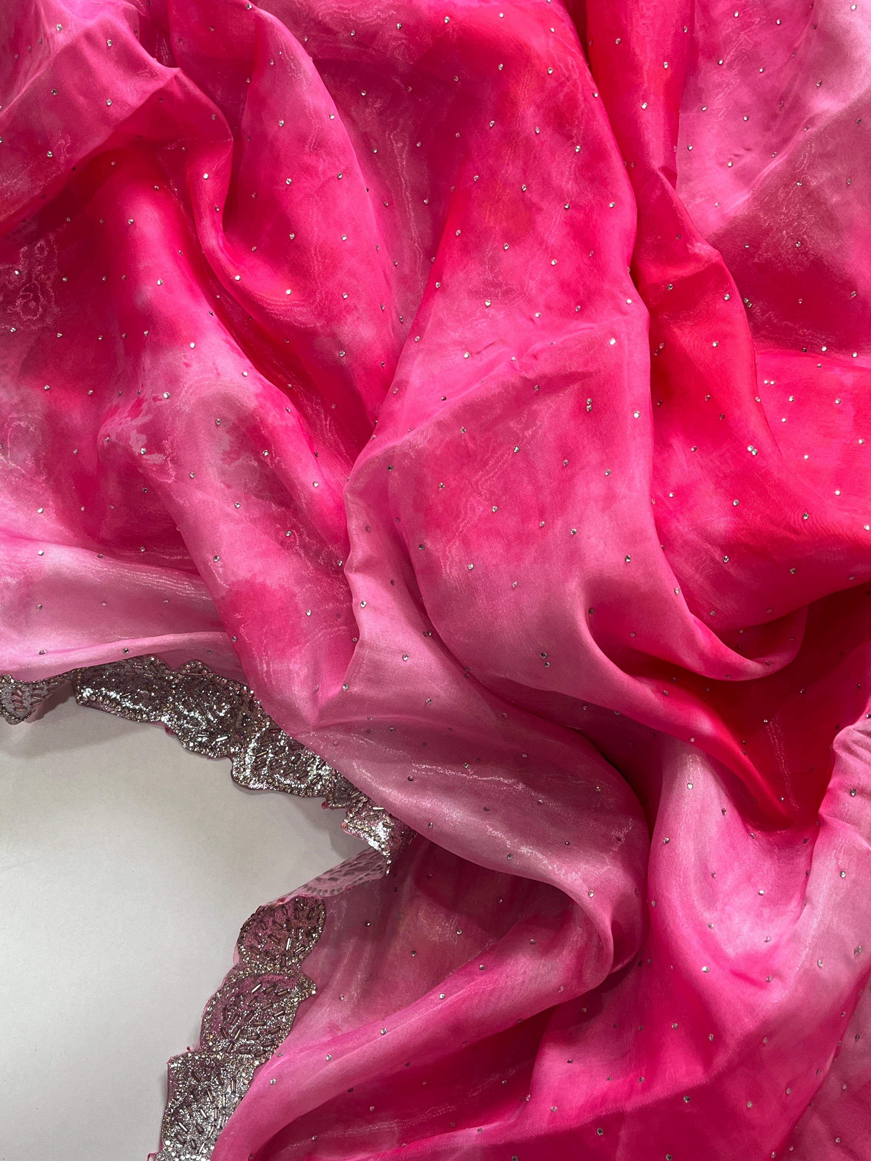 Pure Organza tissue saree - Anvitha Collections