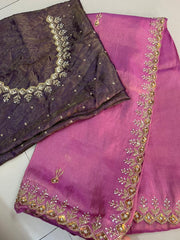 soft pure tissue saree - Anvitha Collections