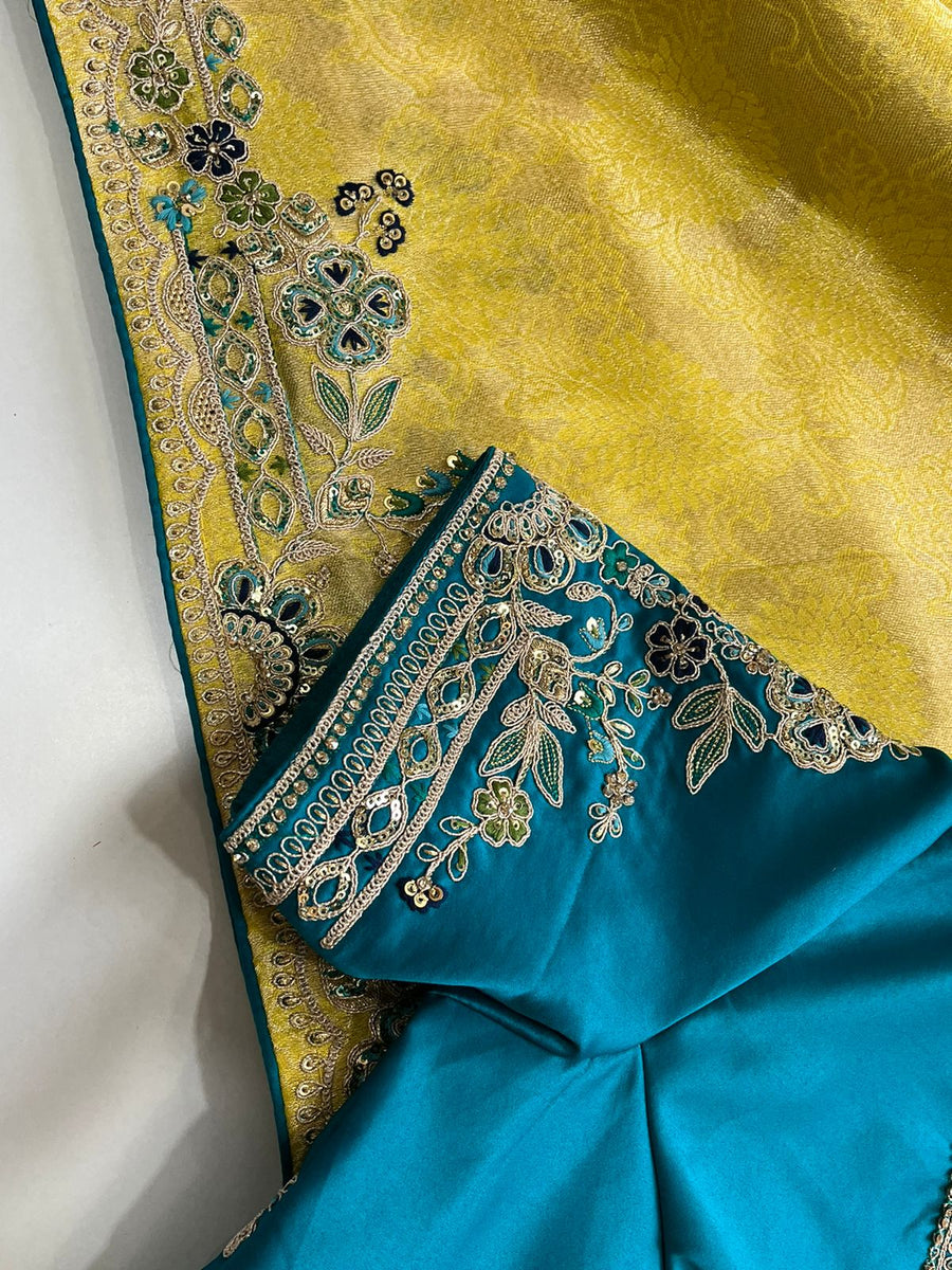 Banarasi pattu silk saree - Anvitha Collections