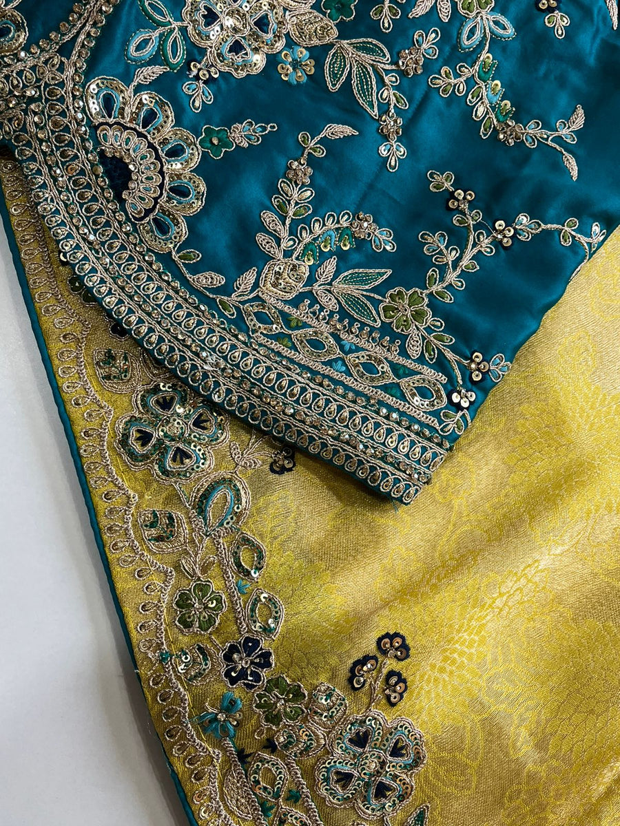 Banarasi pattu silk saree - Anvitha Collections