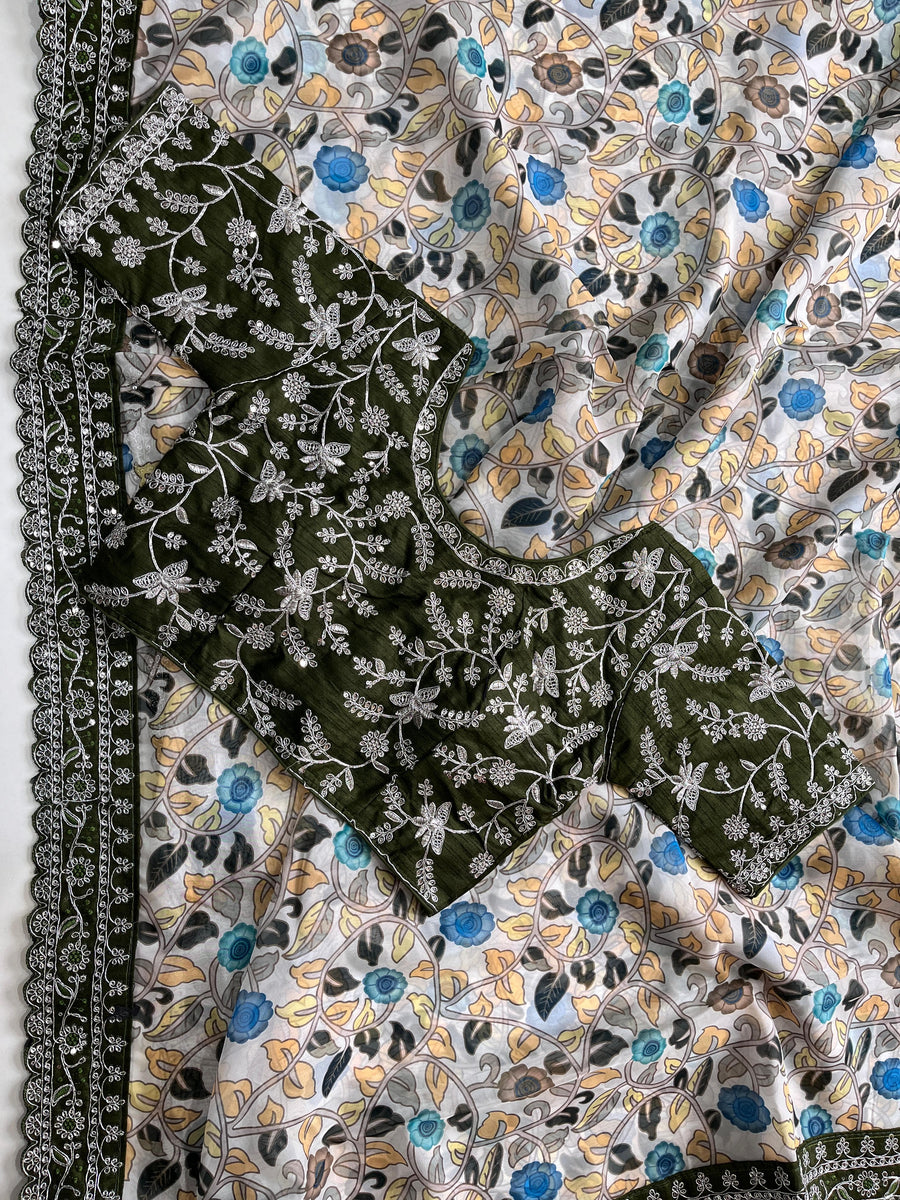 Tabii Organza sare - Anvitha Collections