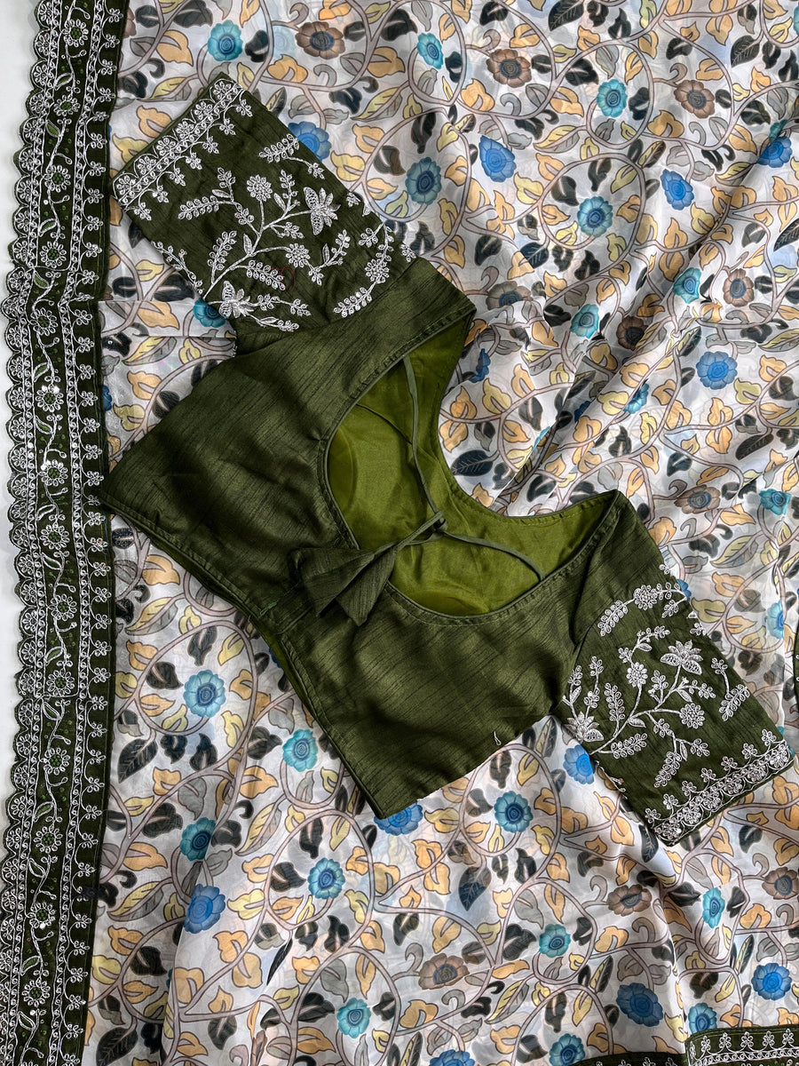 Tabii Organza sare - Anvitha Collections