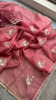 pure organza fabric - Anvitha Collections