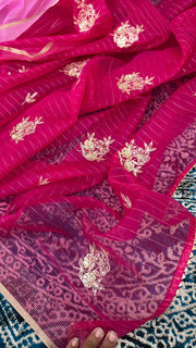 pure organza fabric - Anvitha Collections
