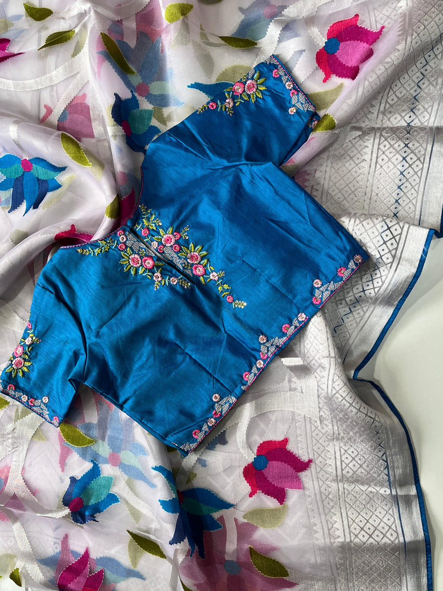 pure organza brasso - Anvitha Collections
