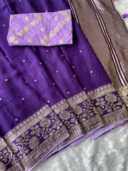 Pure Viscose Russian Dola saree - Anvitha Collections