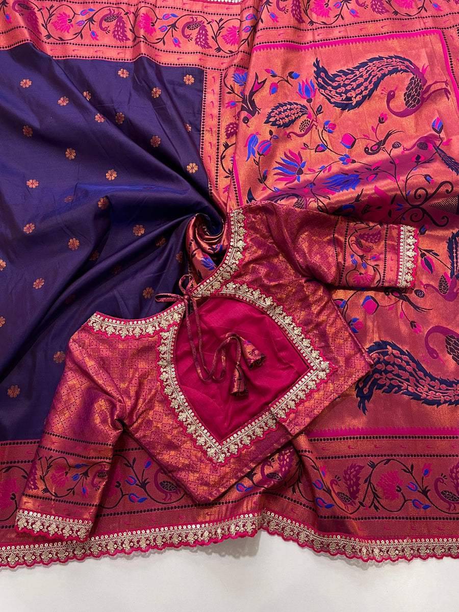 Pure Banarasi Pattu Saree - Anvitha Collections