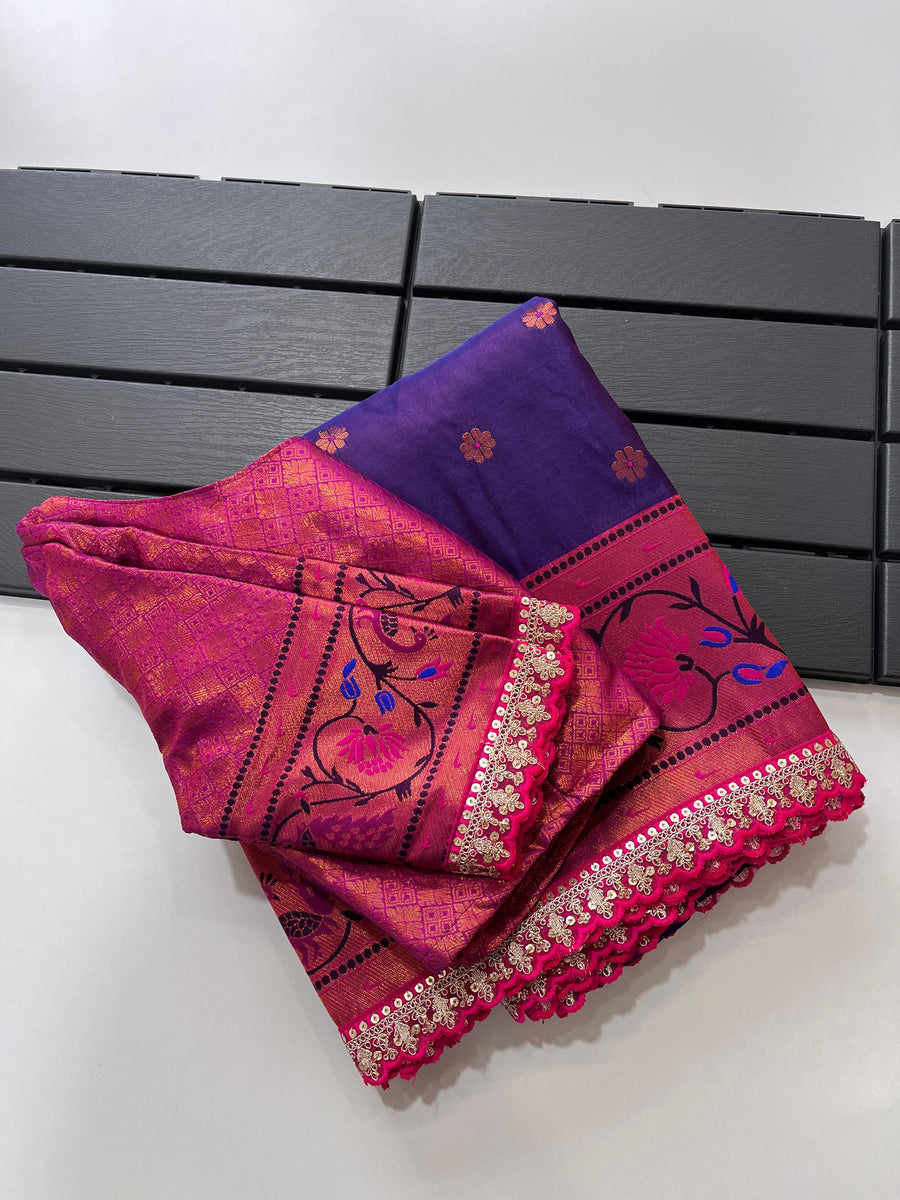 Pure Banarasi Pattu Saree - Anvitha Collections