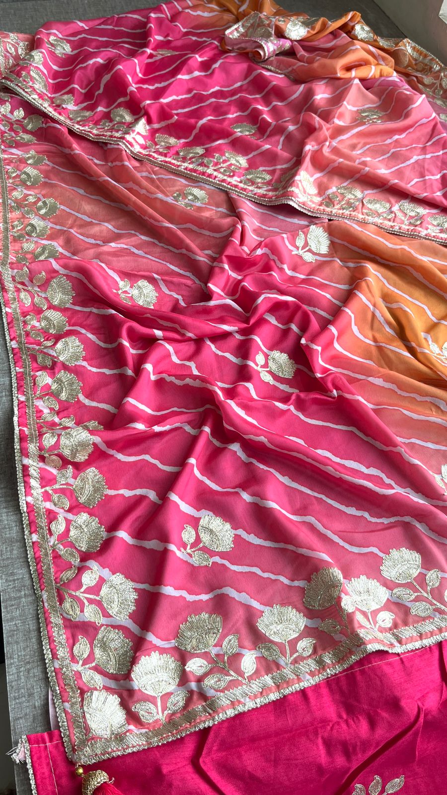 pure chinon crepe - Anvitha Collections