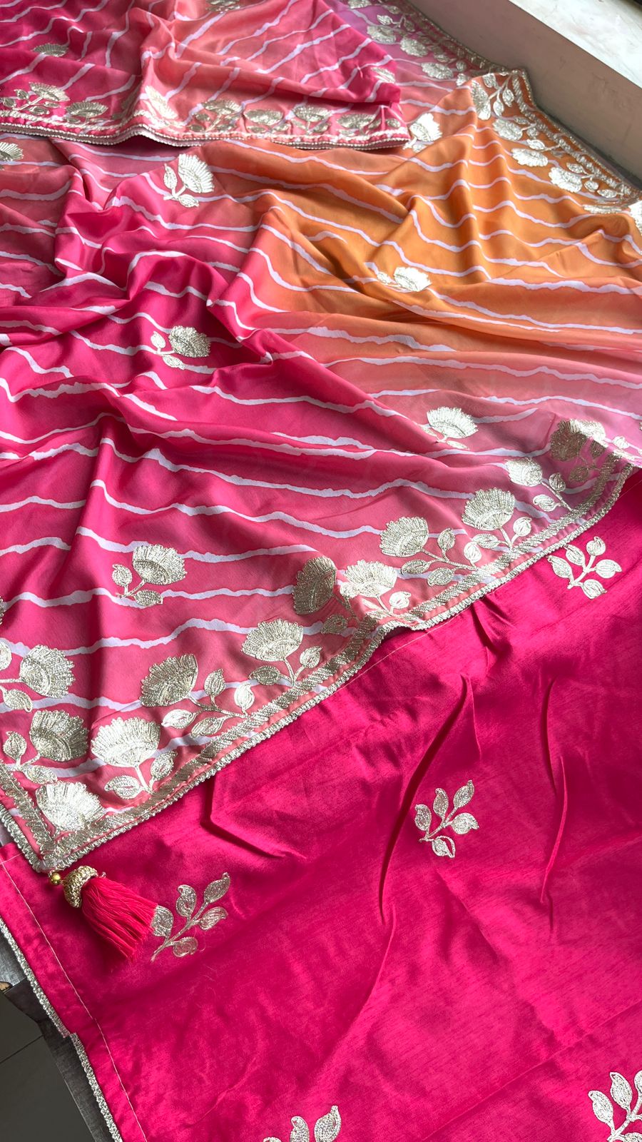 pure chinon crepe - Anvitha Collections