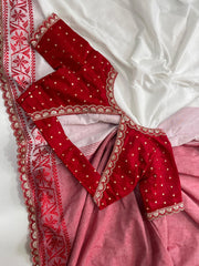 Pure Linen saree - Anvitha Collections