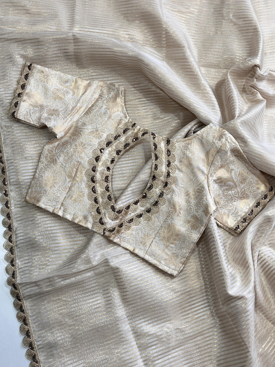 Banarasi Kora Organza saree - Anvitha Collections