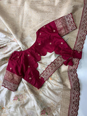 Pure Banarasi Pattu Saree - Anvitha Collections