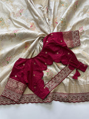 Pure Banarasi Pattu Saree - Anvitha Collections
