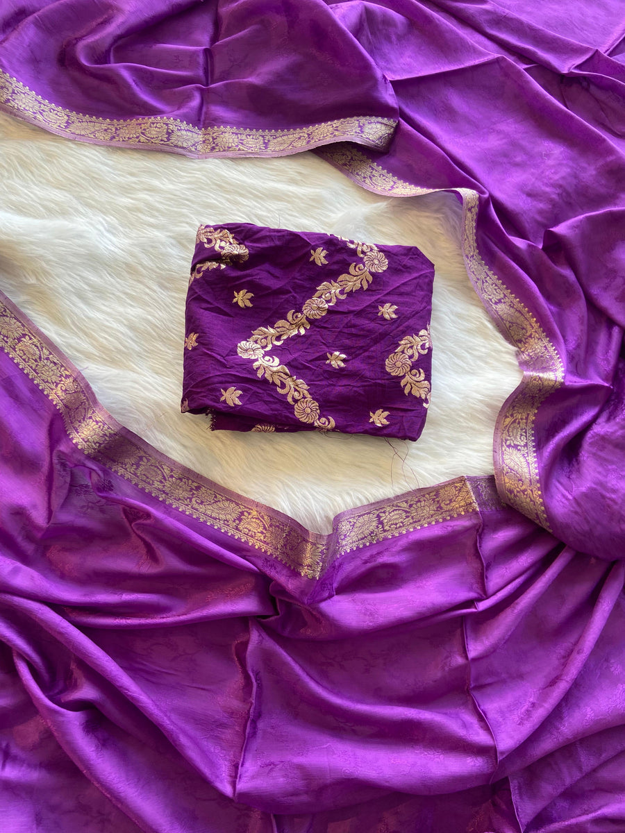 pure viscose Chinnon fabric - Anvitha Collections
