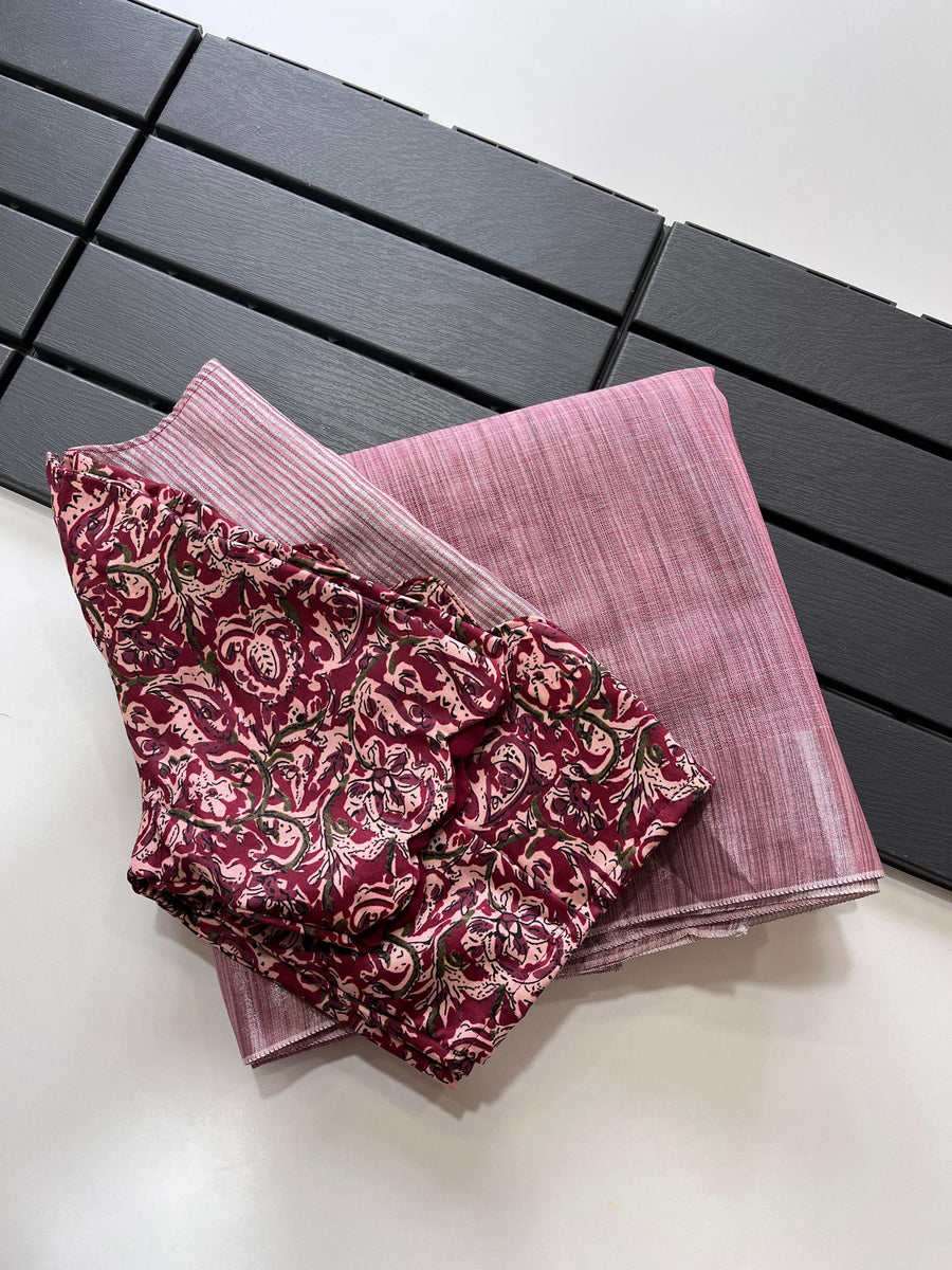 Pure Linen By Linen Saree - Anvitha Collections