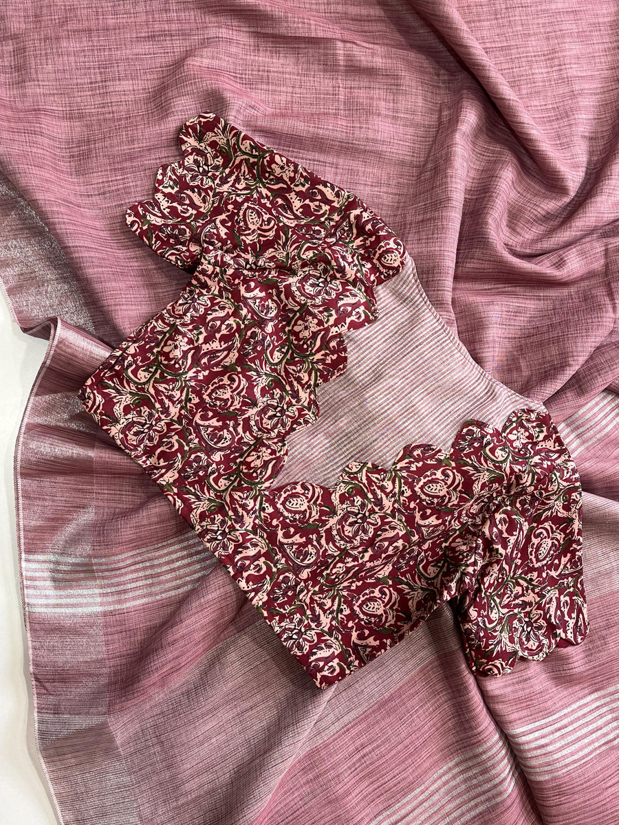 Pure Linen By Linen Saree - Anvitha Collections