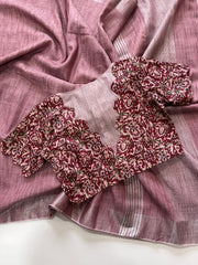 Pure Linen By Linen Saree - Anvitha Collections