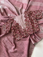 Pure Linen By Linen Saree - Anvitha Collections