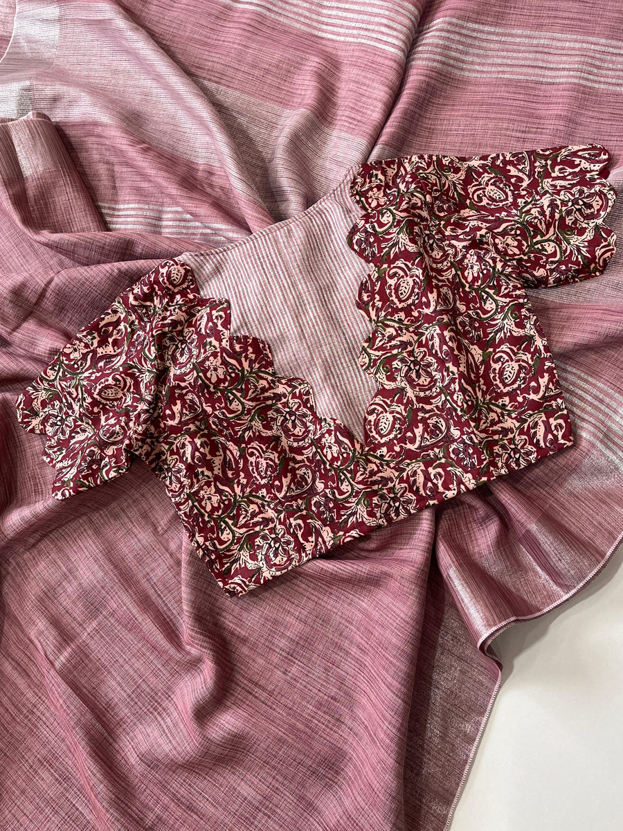 Pure Linen By Linen Saree - Anvitha Collections