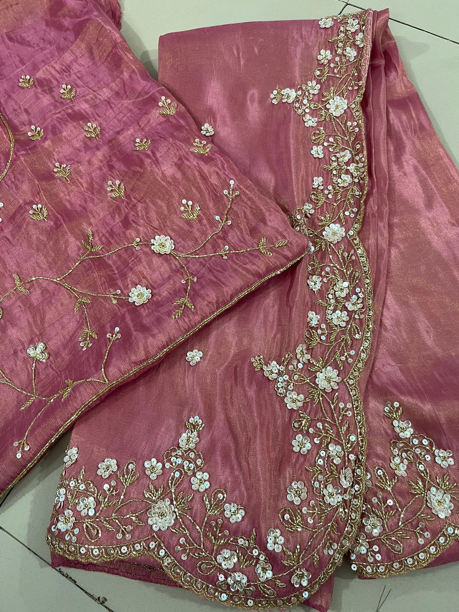 pure tissue fabric - Anvitha Collections