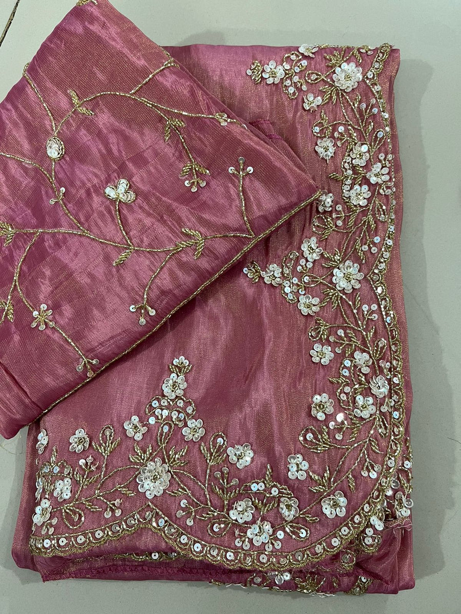 pure tissue fabric - Anvitha Collections