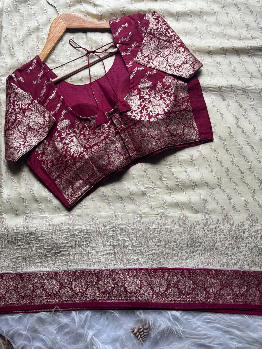 Pure Viscose Dola Silk Saree - Anvitha Collections