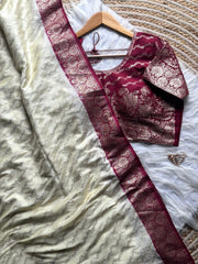 Pure Viscose Dola Silk Saree - Anvitha Collections