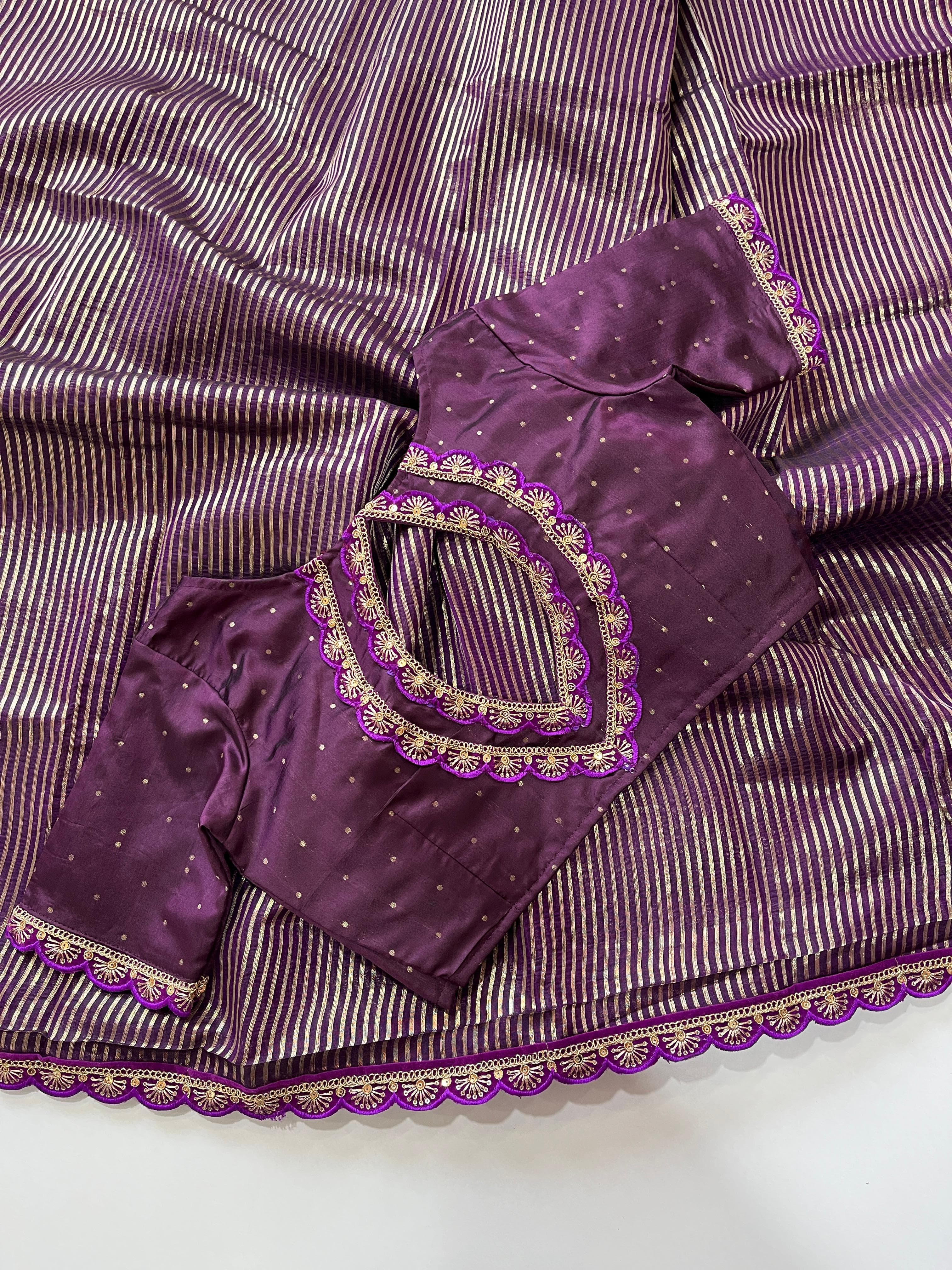 Banarasi Kora Organza saree - Anvitha Collections