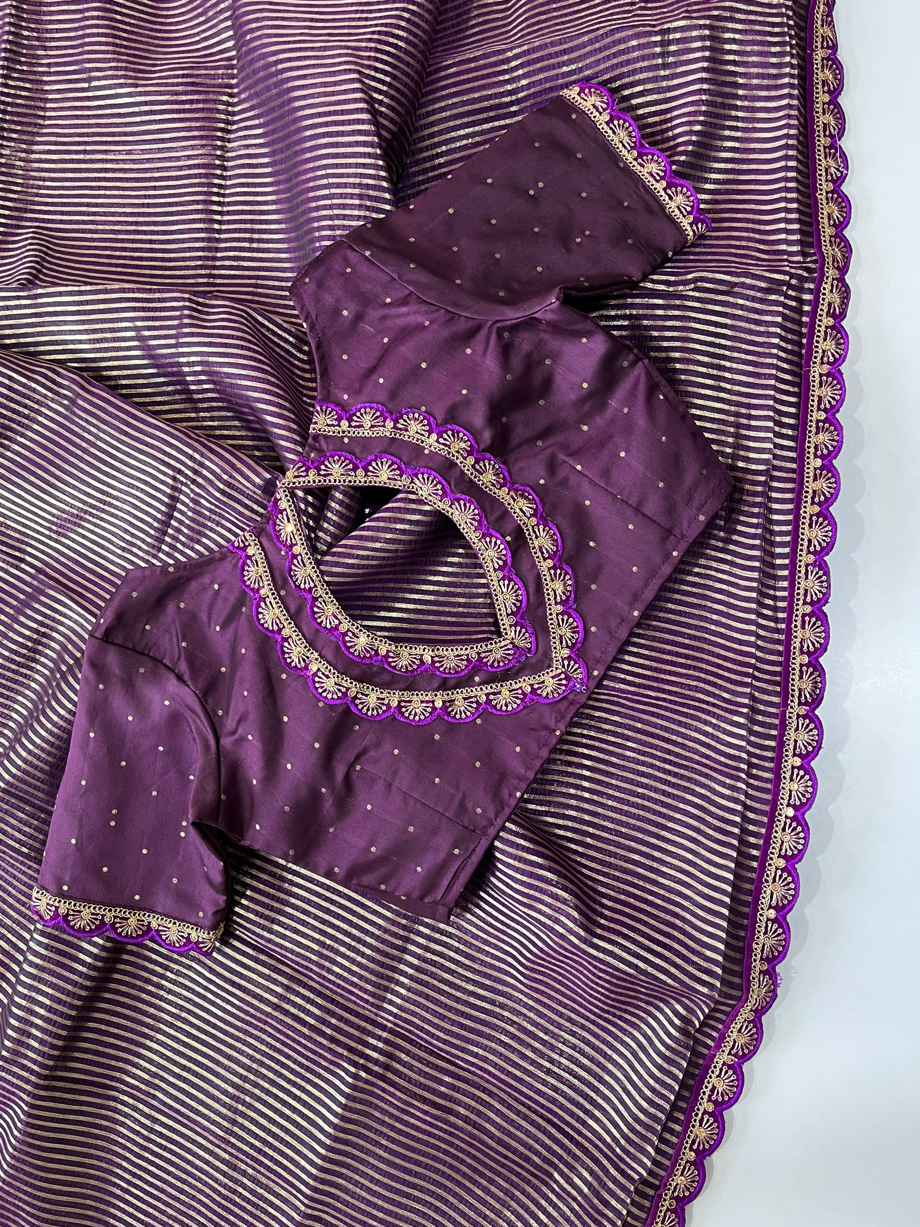 Banarasi Kora Organza saree - Anvitha Collections