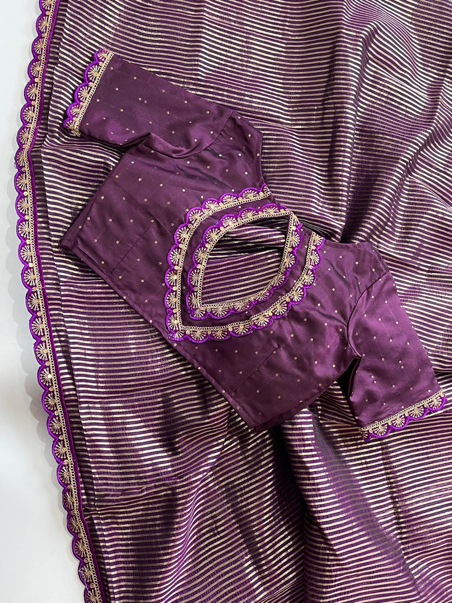 Banarasi Kora Organza saree - Anvitha Collections