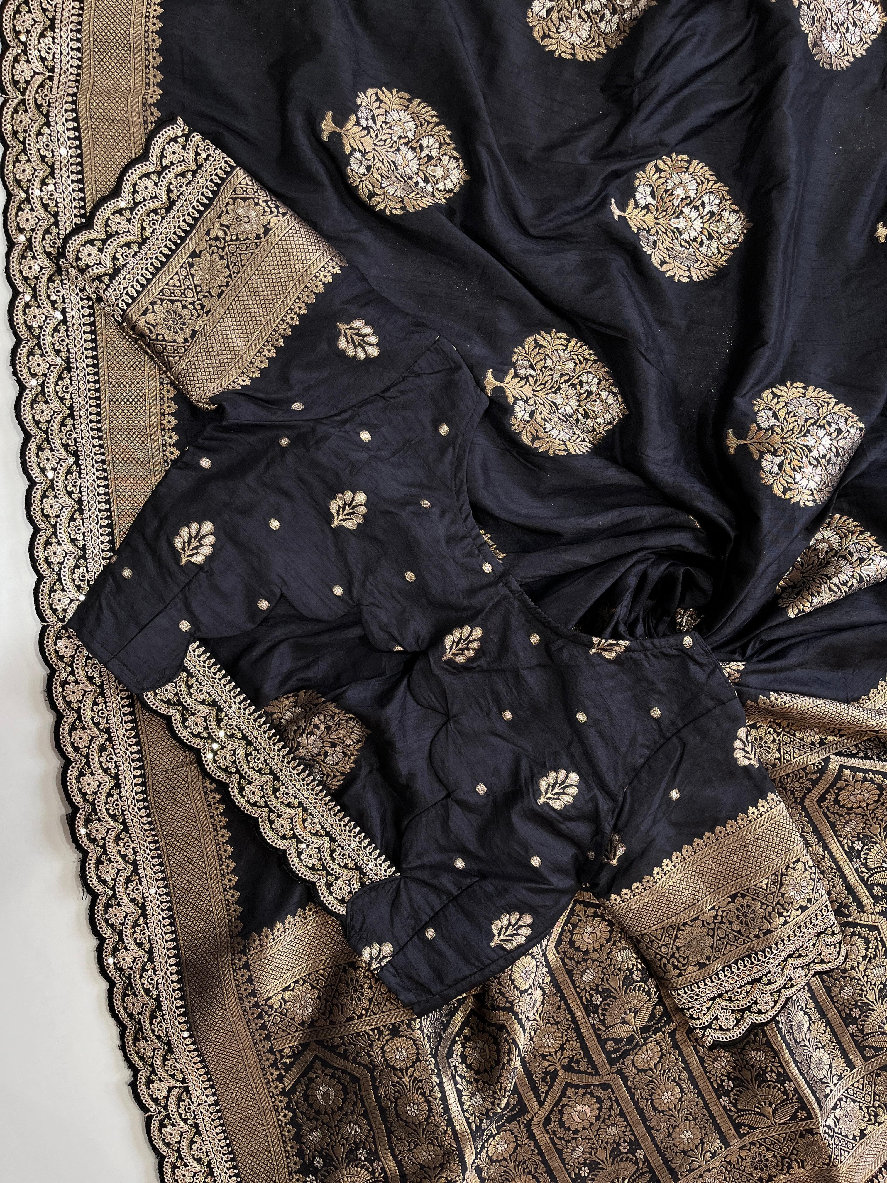 Pure Banarasi Pattu Saree - Anvitha Collections