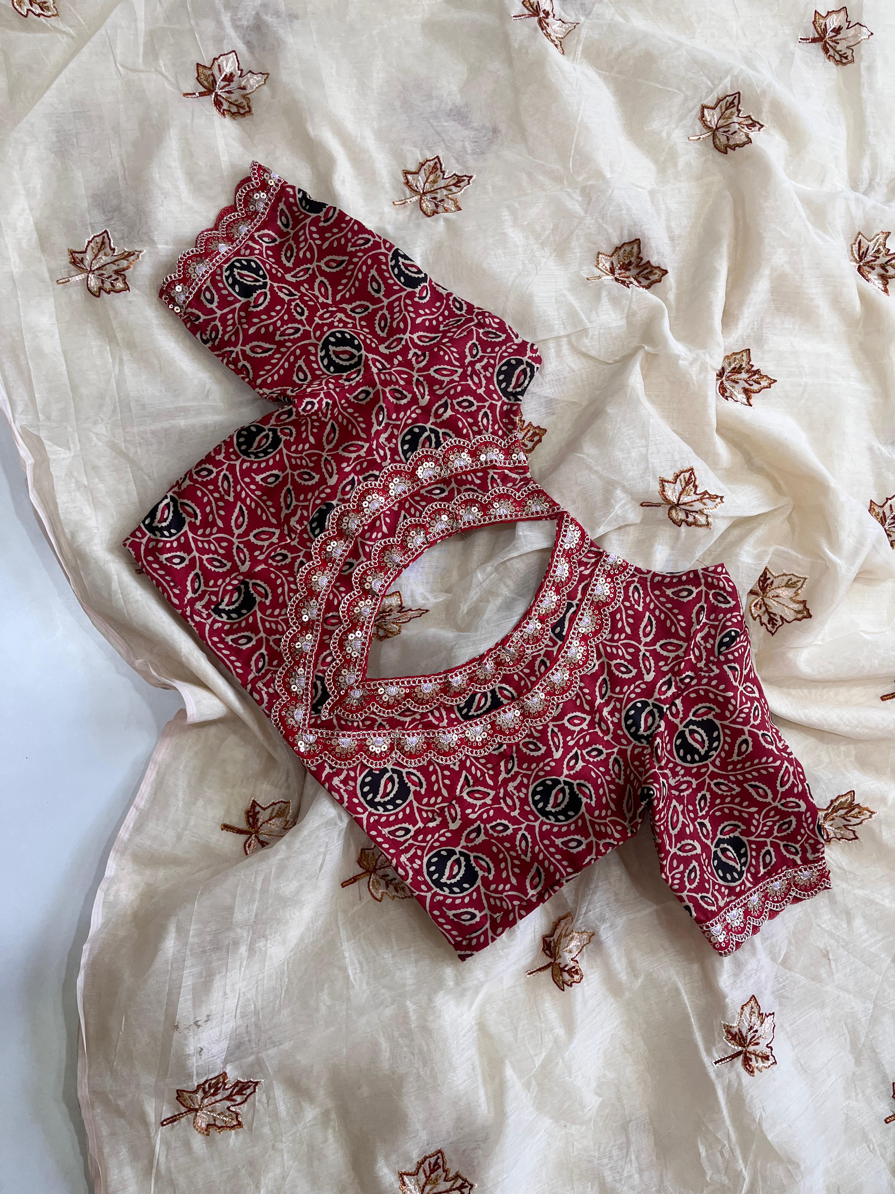 beautiful Chanderi Cotton saree - Anvitha Collections