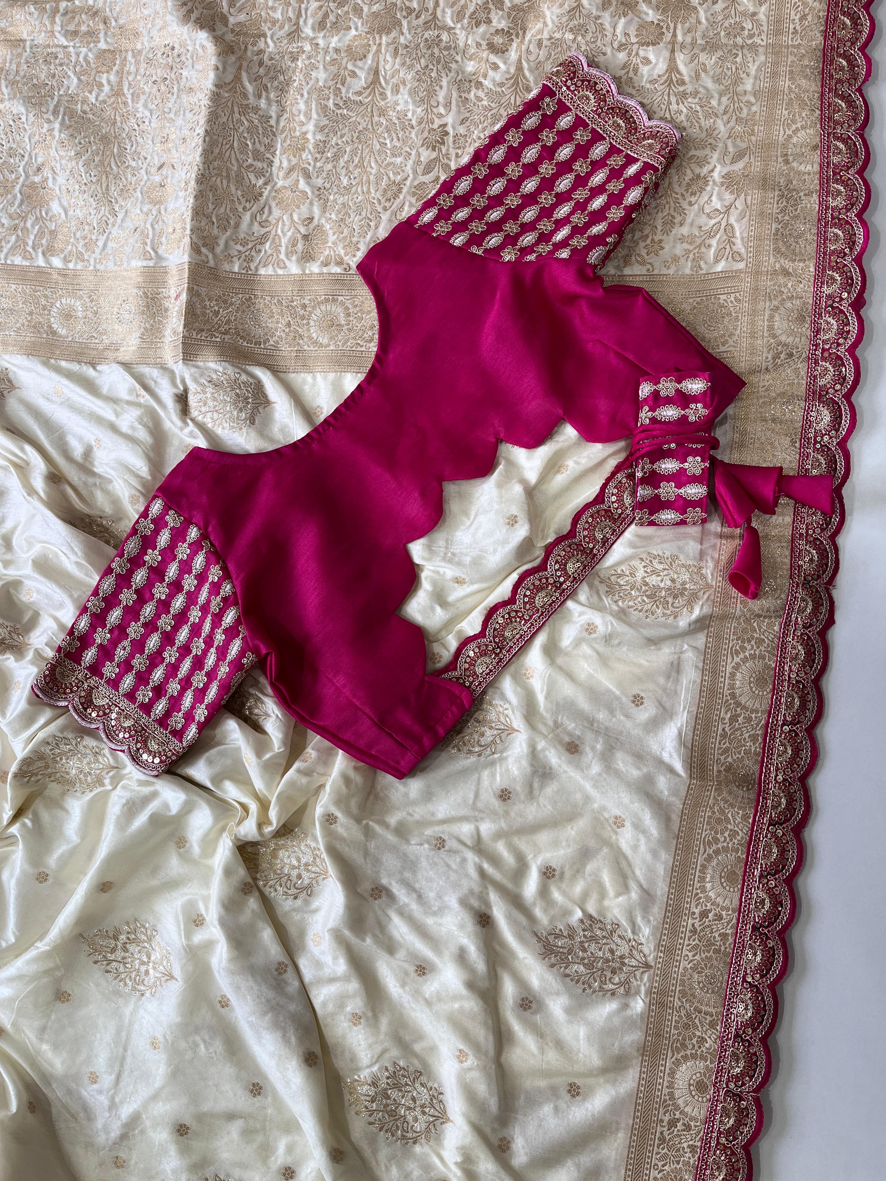 Pure Banarasi Pattu Saree - Anvitha Collections