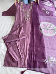 Roman Silk dress - Anvitha Collections