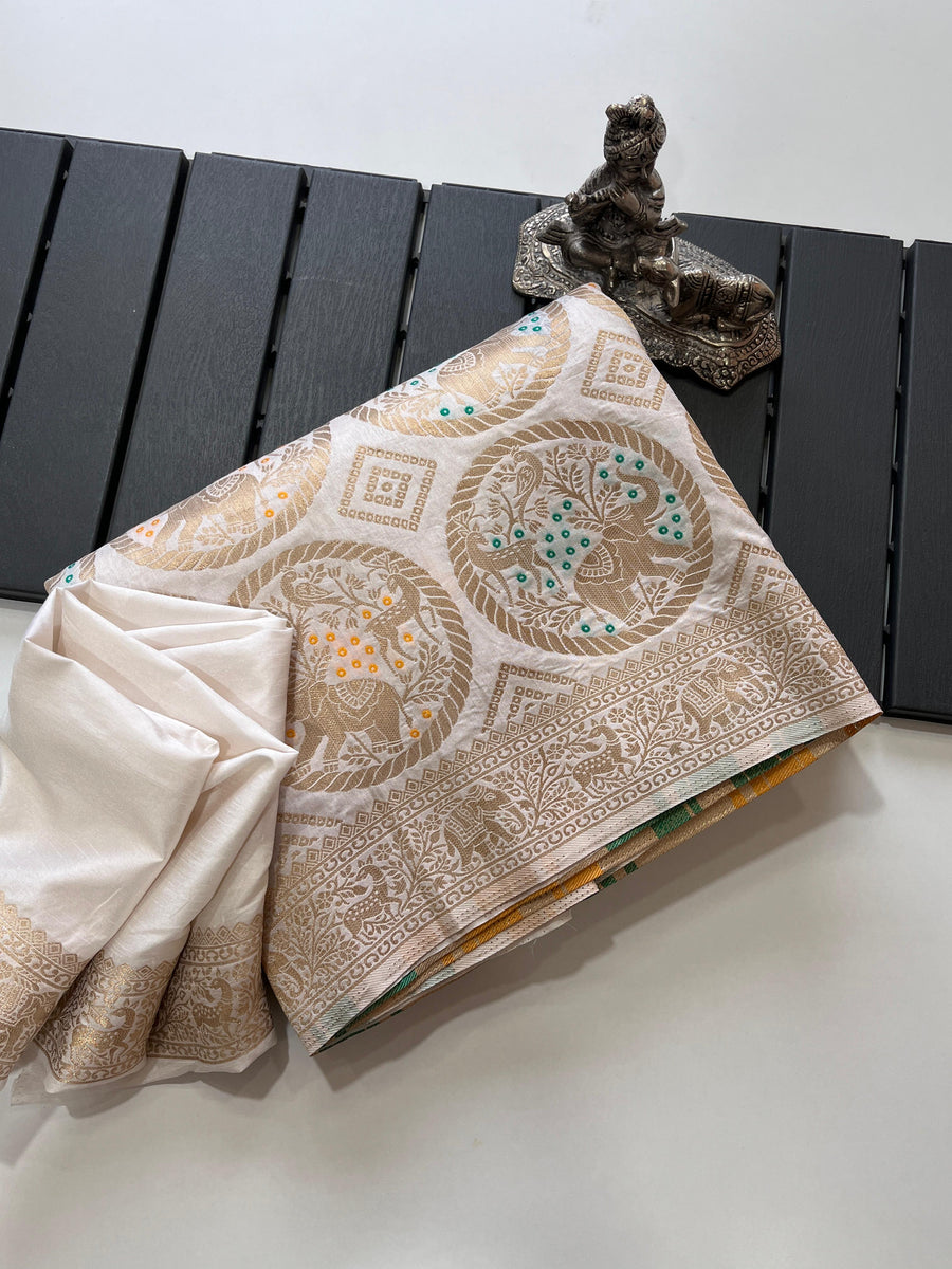 bandhani weaving - Anvitha Collections
