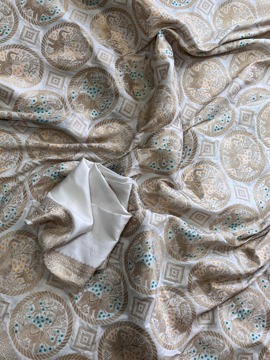 bandhani weaving - Anvitha Collections