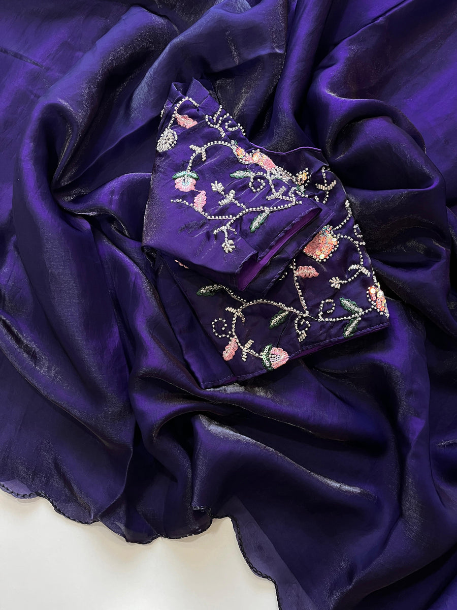 Arcoo cut work sarees - Anvitha Collections