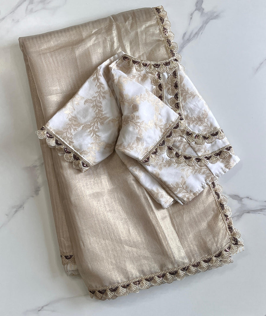 Banarasi Kora Organza saree