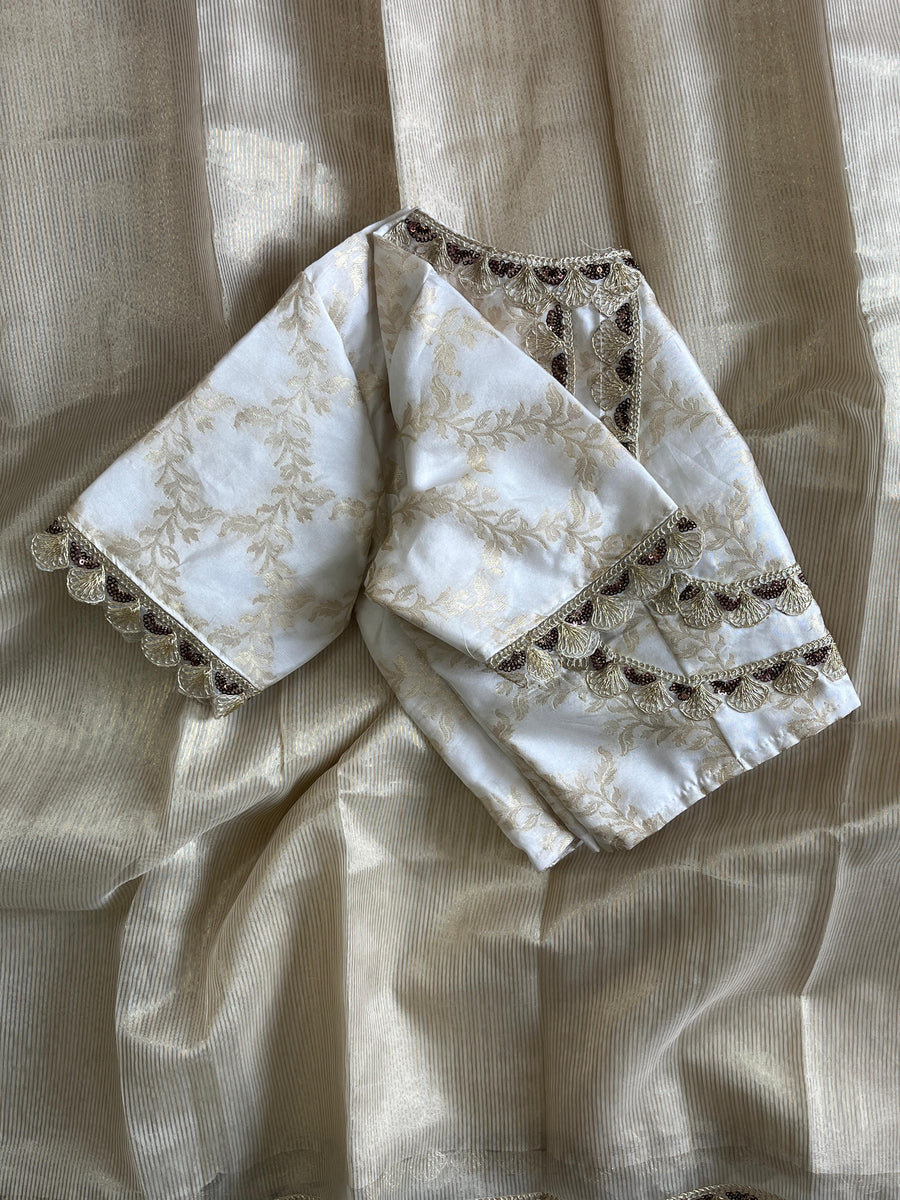 Banarasi Kora Organza saree