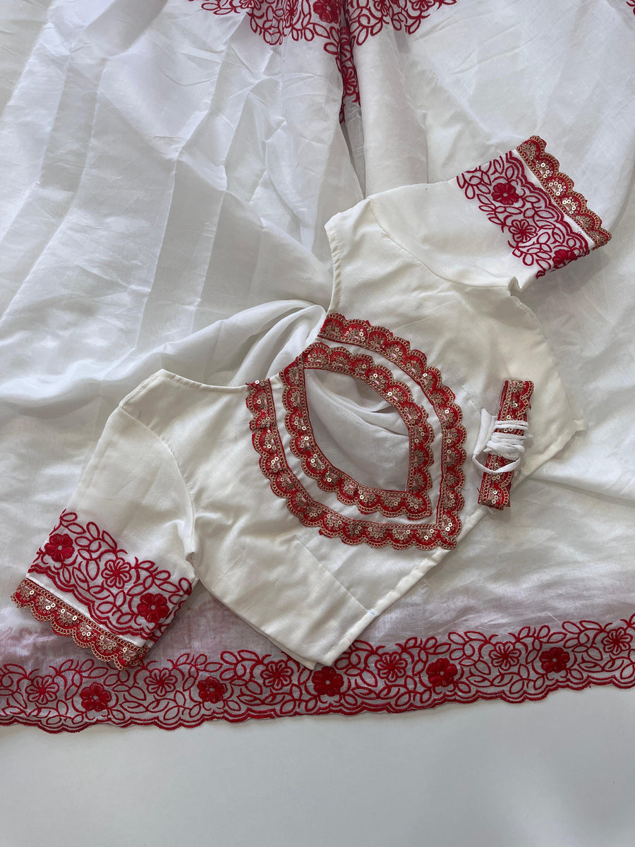 pure Chanderi Cotton fabric
